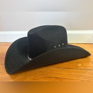 Western Express Inc. Black Pinch Cowboy Cowgirl Hat